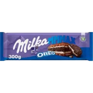Milka MMMAX Oreos 300g - Tableta Grande de Chocolate con Leche