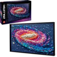 LEGO Art: Galaxia Vía Láctea en Arte Mural