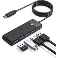 ORICO 4 en 1 Hub USB 3.0 con Cable de Extensión