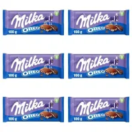Galletas Oreo Milka: 6 tabletas deliciosas