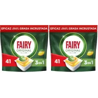 Cápsulas de Lavavajillas Limón Fairy Original - 82 Unidades