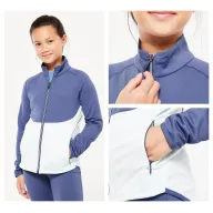 Chándal Infantil 2 Piezas – Azul y Verde Claro DECATHLON