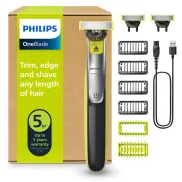 Philips OneBlade 360 | 4 Peines, 3 Cuchillas y Cabezales