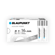 Pilas alcalinas BLAUPUNKT AAA, Paquete de 16 unidades