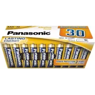 Pilas AAA Panasonic LR03 1.5V - Paquete de 30 unidades