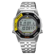 Reloj Digital Seiko Clásico Cronógrafo Acero Inoxidable 37 mm