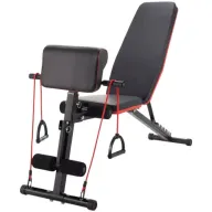 Mancuerna plegable multifuncional para entrenamiento en casa