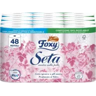 Papel higiénico Foxy Seda 48 rollos pH Neutro