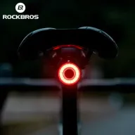 Impermeable luz trasera para bicicleta