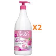 Loción Rosa Mosqueta Hidratante - Instituto Español 2 x 950 ml.