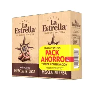 Café Molido Mezcla Intensa La Estrella - 4 unidades de 250g