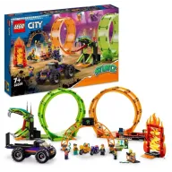 Pista Acrobática Doble Rizo LEGO City Stuntz (60339)