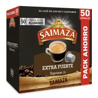 Cápsulas Extra Fuerte Saimaza Café, 50 Compatibles Nespresso