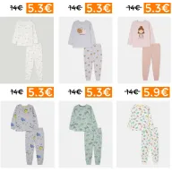Pijamas Cotton Juice para niños a solo 5.39€