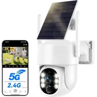 Cámara 360° WiFi 5G Solar Exterior 2K de Vigilancia