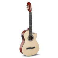 Guitarra Clásica GEWA E-Acústica 44 con Pastilla EQ y Cutaway