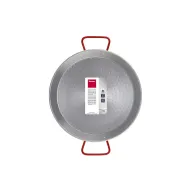 Paellera 30 cm de Acero Pulido para 4 Raciones