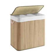 Cesta de 3 compartimentos para ropa sucia