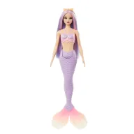 Muñeca Sirena Barbie con Cabello Rosa y Morado