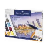 Acuarelas Faber-Castell Creative Studio en estuche de 36 piezas