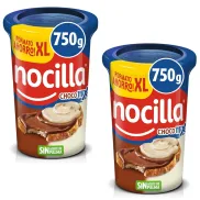 Nocilla XL 750g: ChocoMix Doble Crema y Leche con Avellanas