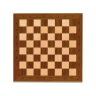 Tablero de Madera Cayro 33x33cm para Ajedrez