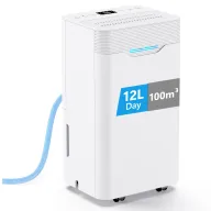 Deshumidificador 12L/día con temporizador 24H eléctrico