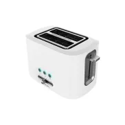 Tostadora Cecotec Toast&Taste 9000, 980W, Blanco, Extraanchas