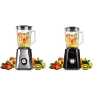 Batidora eléctrica Mellerware 1500W, jarra de cristal 1,5L