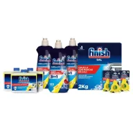 Pack de Abrillantador, Ambientador, Sal y Limpiamáquina