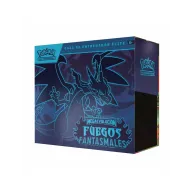 Caja Élite Pokémon JCC: Fuegos Fantasmales - Mega Evolución