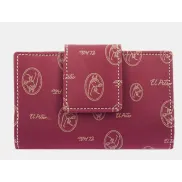 Cartera de señora El Potro Billetero en piel y lona canvas