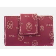 Cartera de señora El Potro Billetero en piel y lona canvas