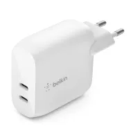 Cargador de Pared USB-C Belkin 40W con Carga Rápida PD