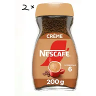Café soluble NESCAFÉ CRÈME con crema, frasco 200 g
