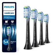 Cabezales Premium Philips Sonicare C3 (Negro) - Pack de 4