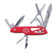 Navaja multifunción Rojo VW 7 usos acero inoxidable BUPK01