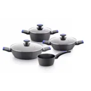 Batería de Cocina 7 Piezas Monix – Aluminio Antiadherente