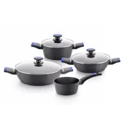 Batería de Cocina 7 Piezas Monix – Aluminio Antiadherente