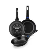 Set de Sartenes Antiadherentes Monix Solid+ - 18-22-26 cm