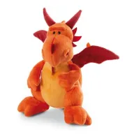 Dragón naranja de peluche 20 cm
