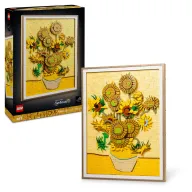 Maqueta 3D LEGO Art: Girasoles de Van Gogh para Decoración