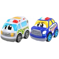 Control remoto coche con luces y sonidos.