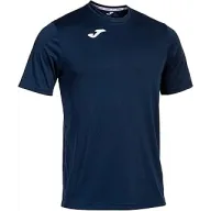 Camiseta Deportiva Ligera Hombre Joma - Azul Marino y Blanco