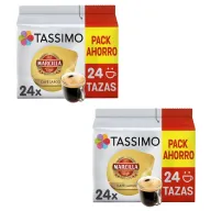 Cápsulas de Café Marcilla Largo 48 unidades para Tassimo