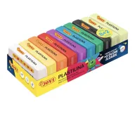 Plastilina fosforescente Jovi - 10 pastillas de colores