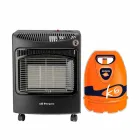 Orbegozo HCE 50 negra: Estufa de gas eficiente