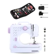 Máquina de Coser Portátil con 12 Puntadas y Luz Incluida