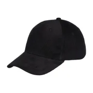 Gorra negra Silver con estilo elegante.