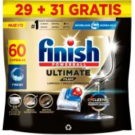 Finish Ultimate Plus All in 1: 58 lavados eficaces